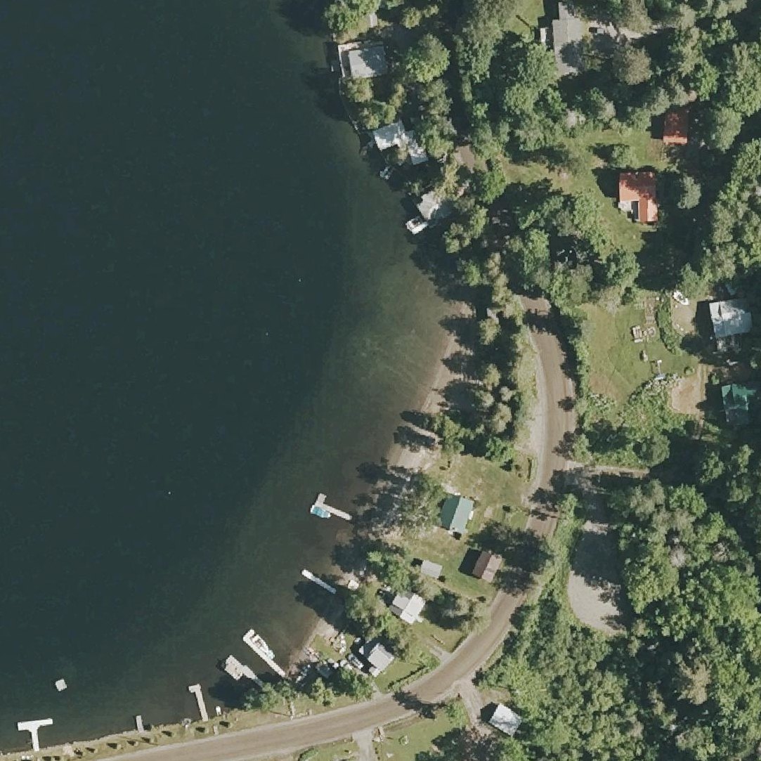 Aerial map of Public Beach