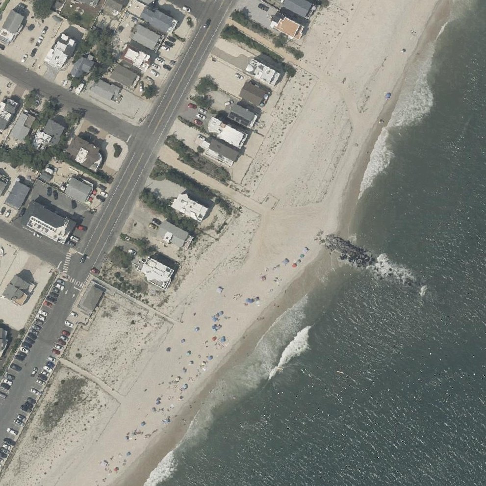 Aerial map of Public Beach