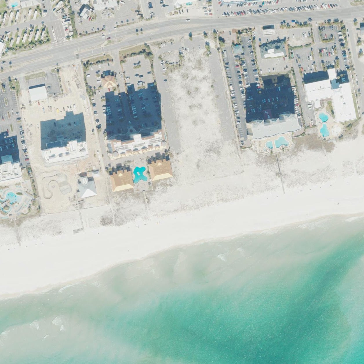 Aerial map of Public Beach
