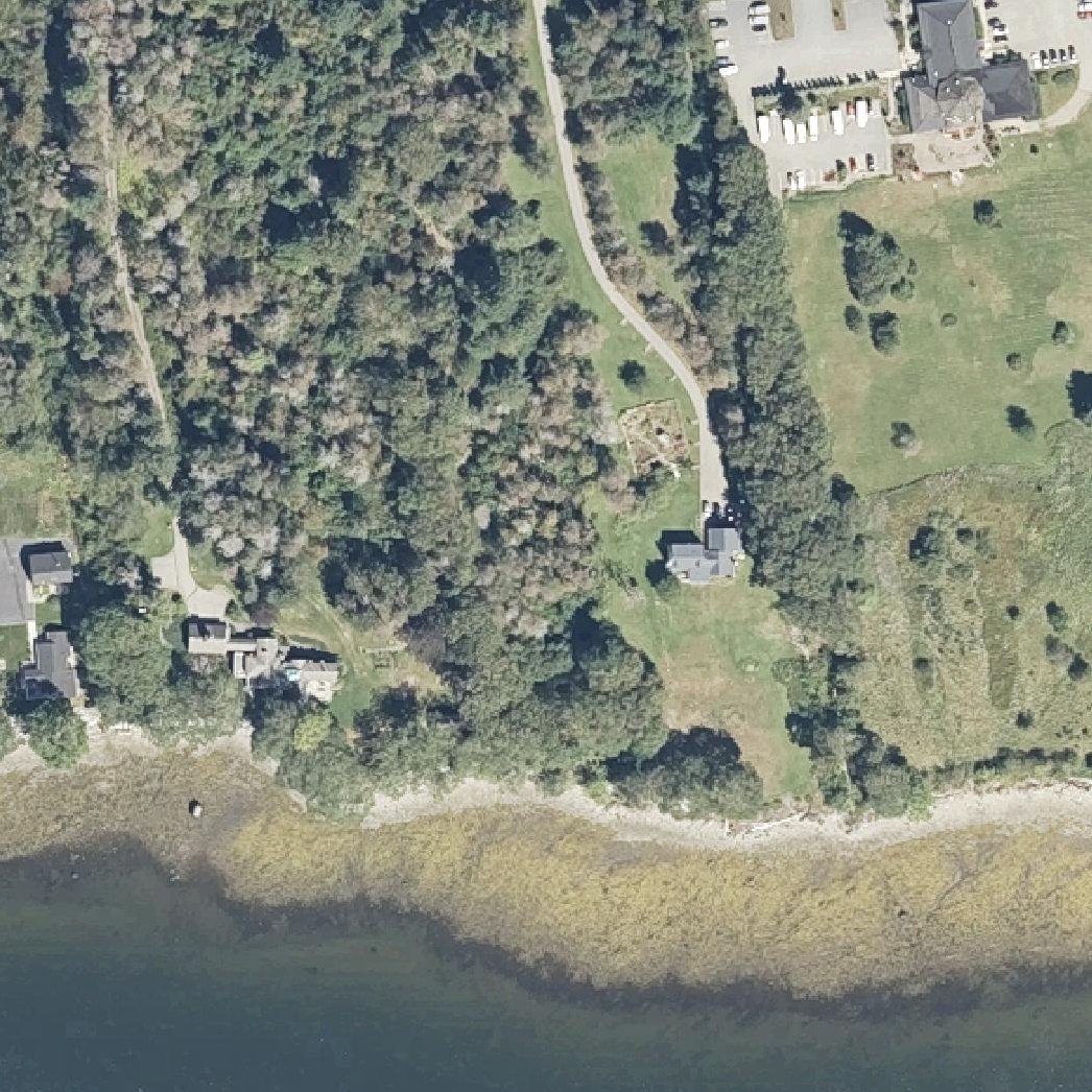 Aerial map of Public Shore Access - Stephenson Lane - City of Belfast Access Point