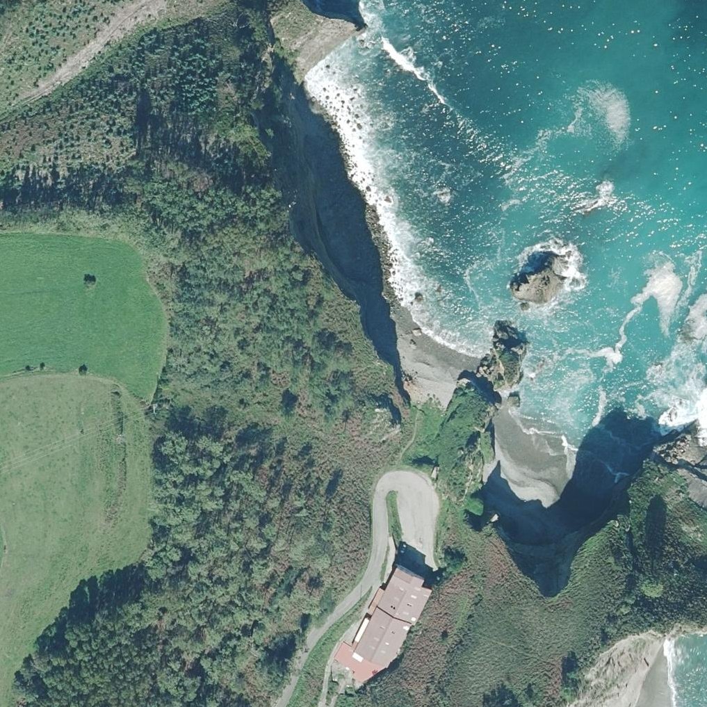 Aerial map of Puerto Chico