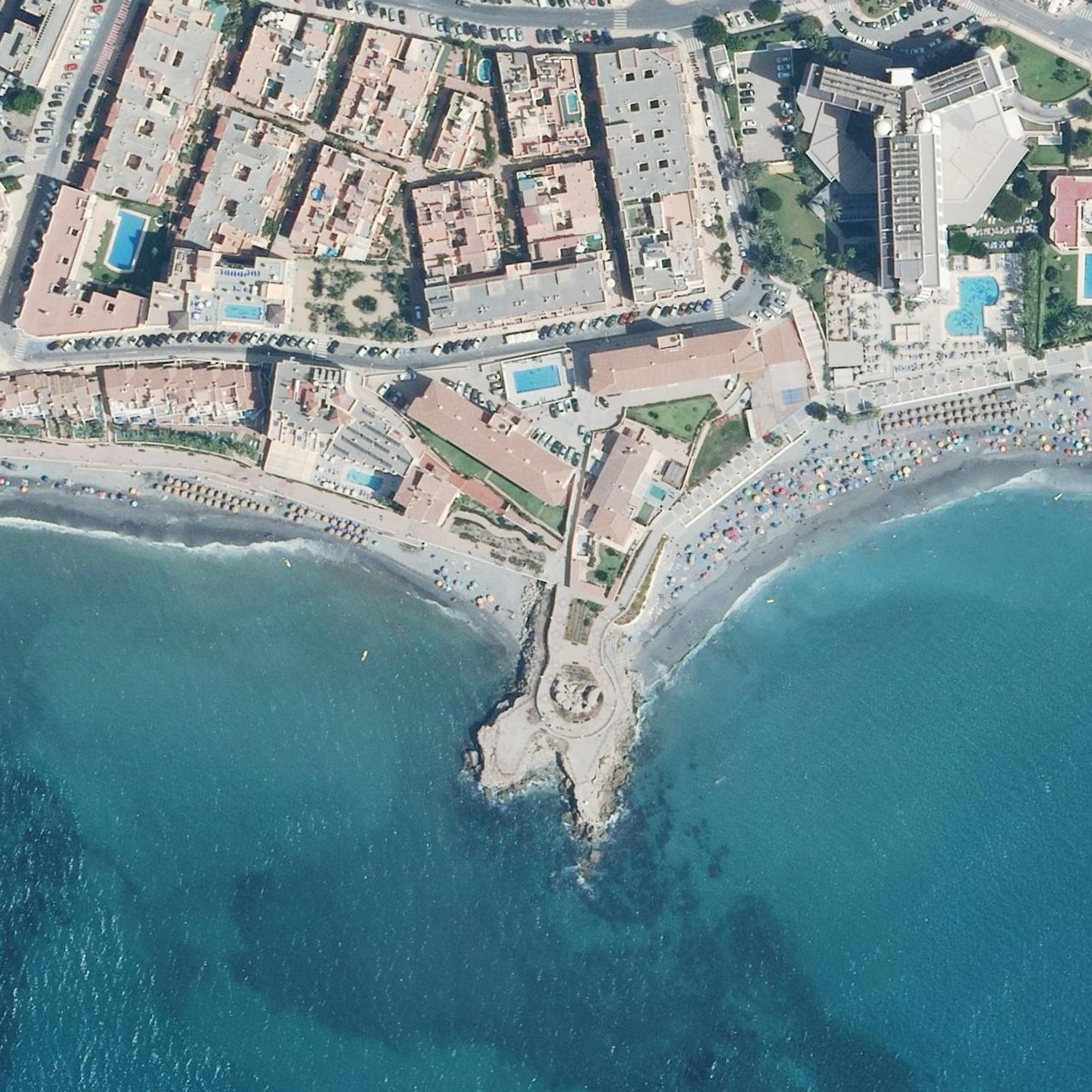 Aerial map of Puntalón de La Torrecilla