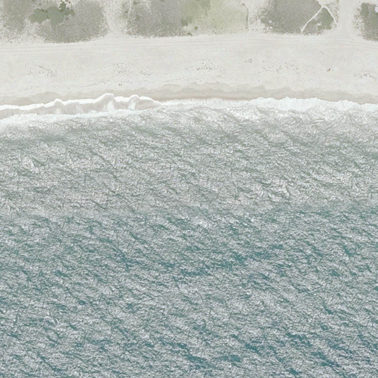 Aerial map of Quonnie Beach