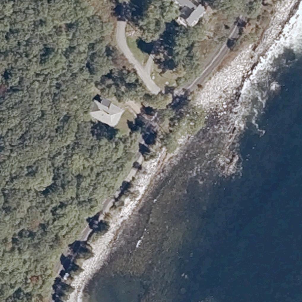 Aerial map of Rachael Carson Salt Pond Preserve