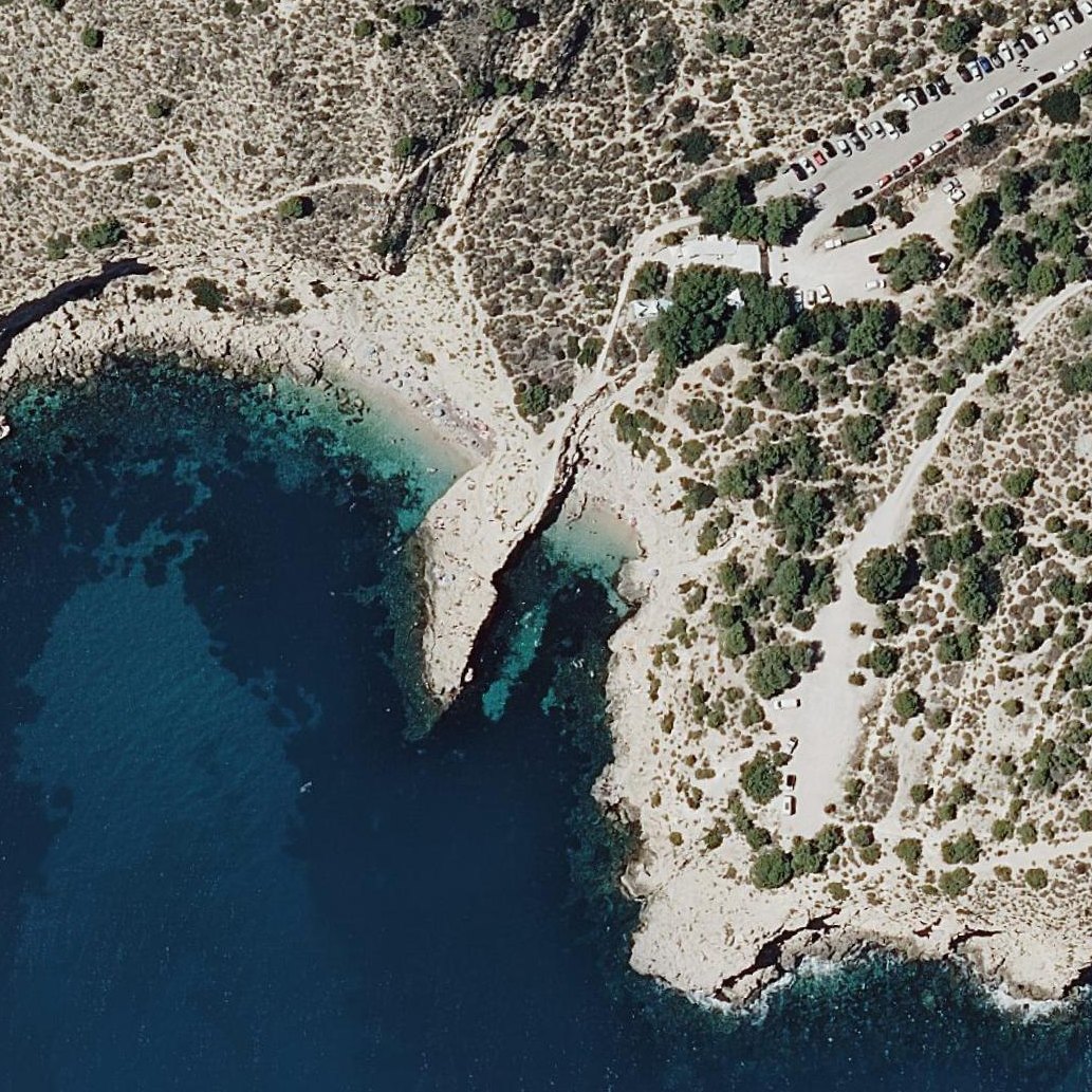Aerial map of Racó del Conill
