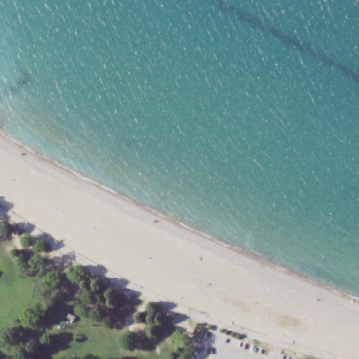 Aerial map of Rainbow Beach