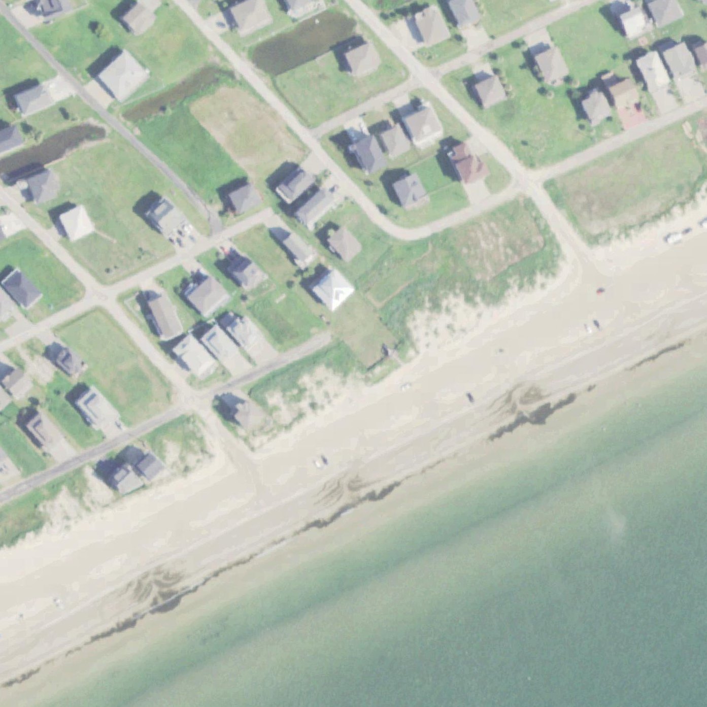 Aerial map of Ramada Beach