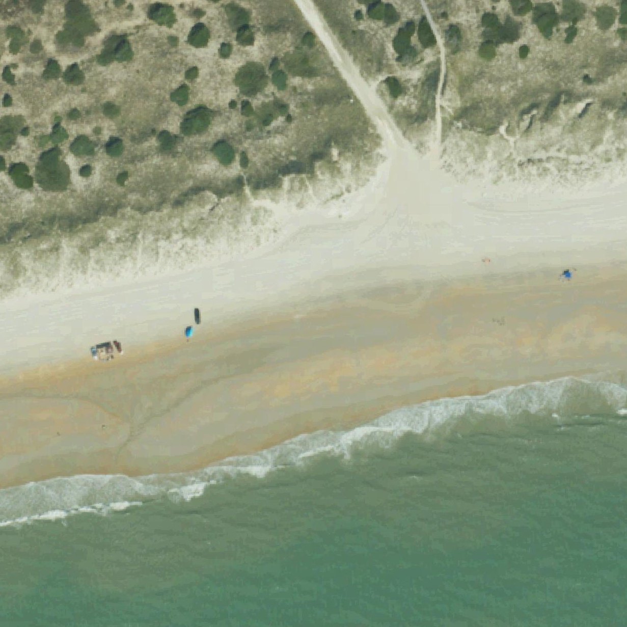 Aerial map of Ramp 49 Frisco beach