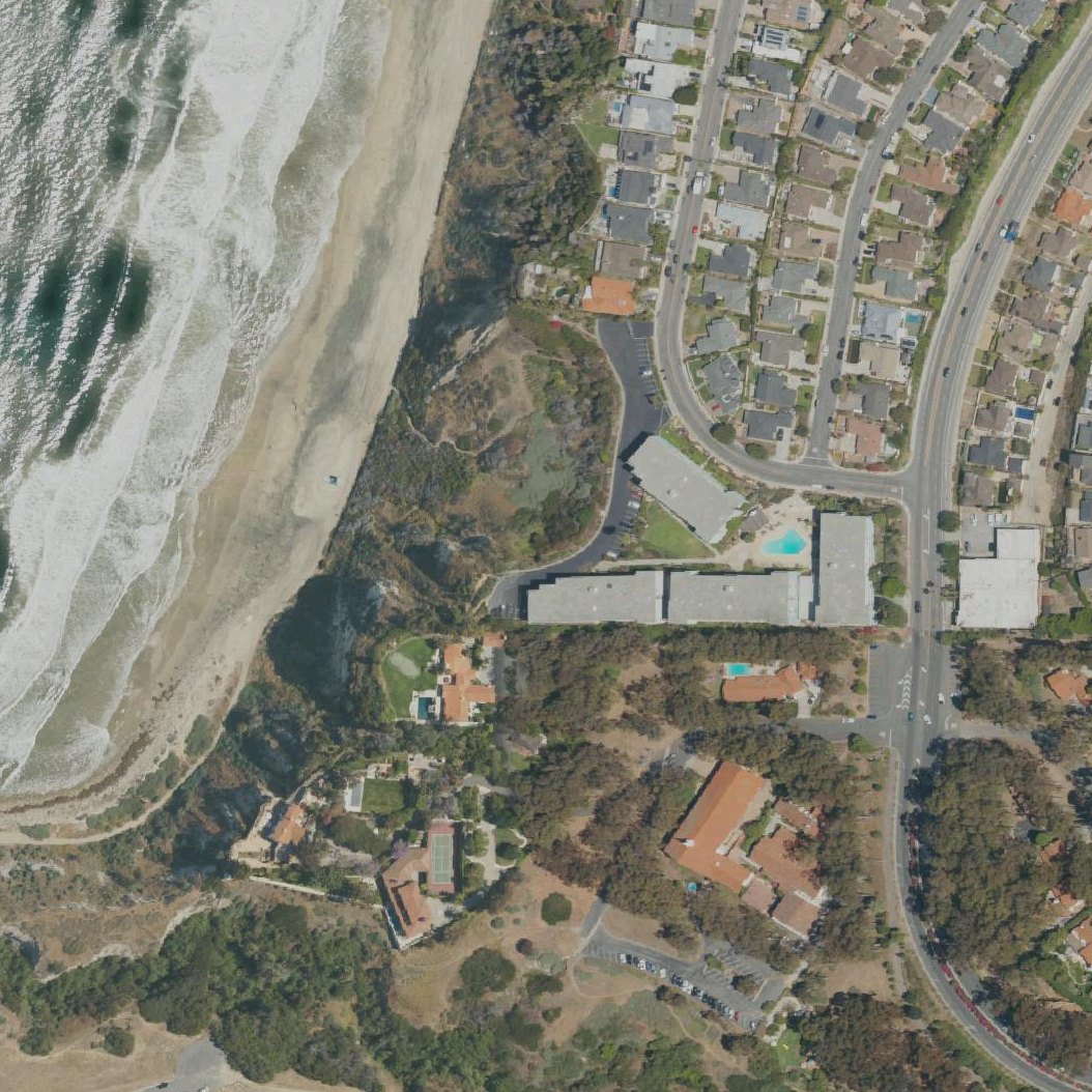 Aerial map of RAT Beach