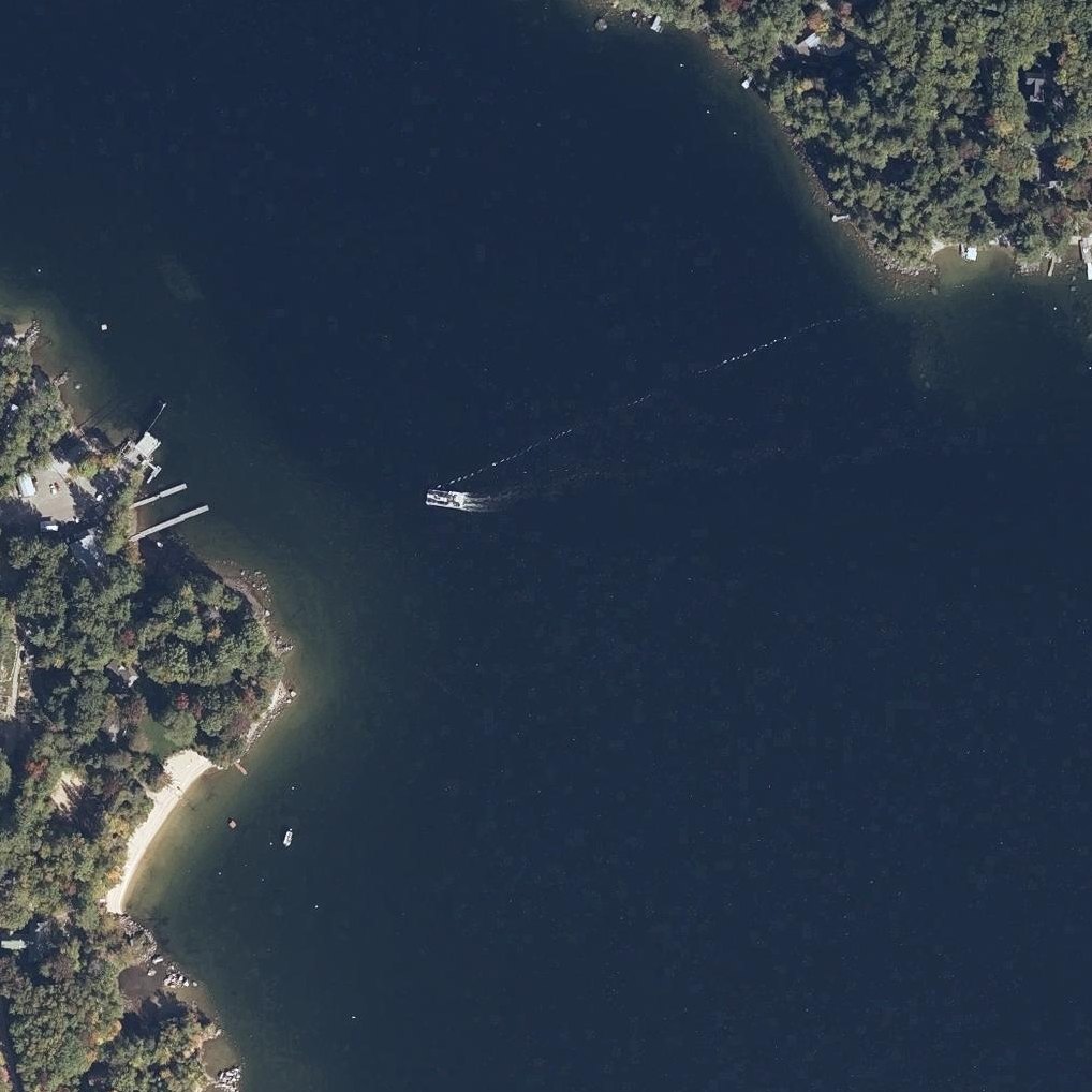 Aerial map of Rec Beach