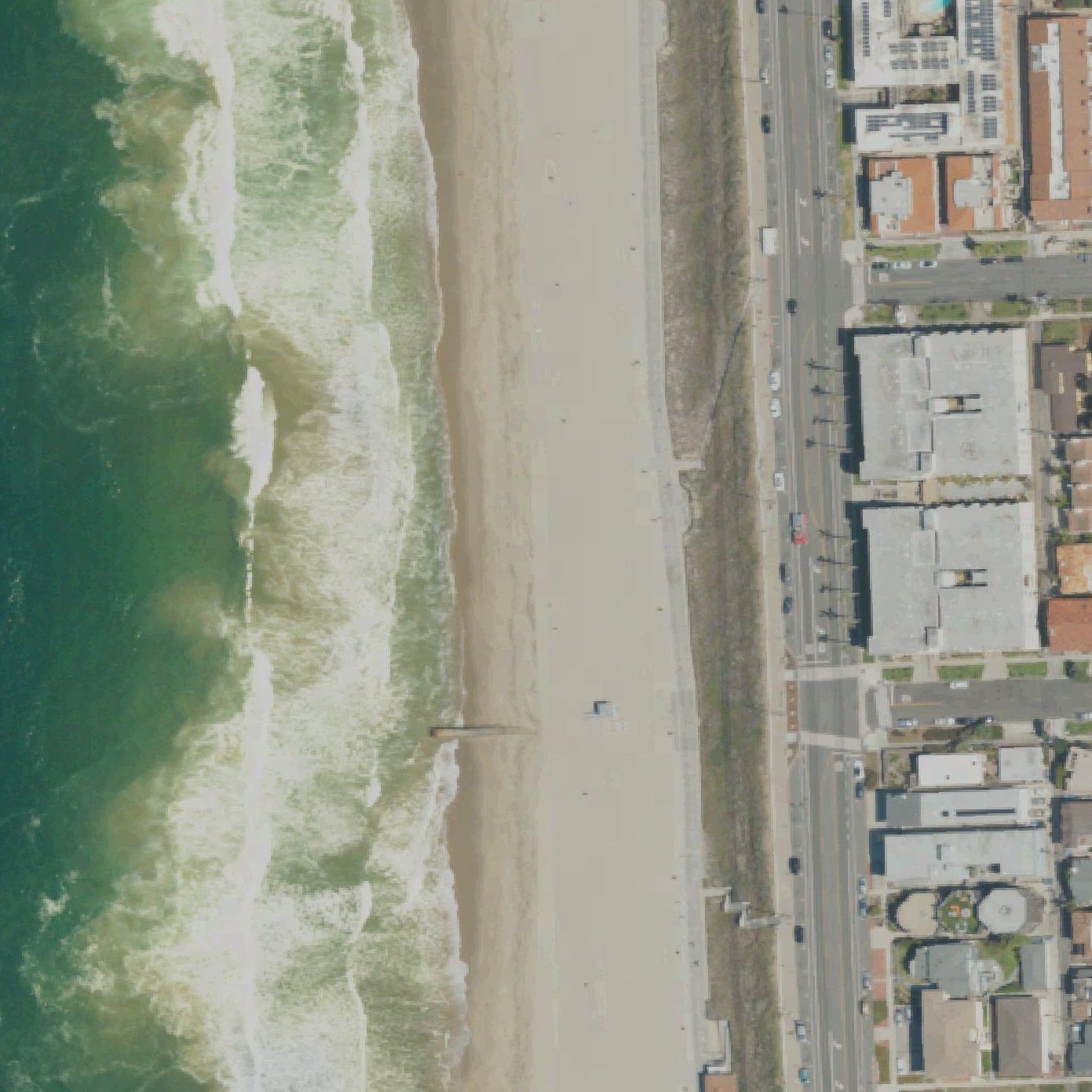Aerial map of Redondo beach