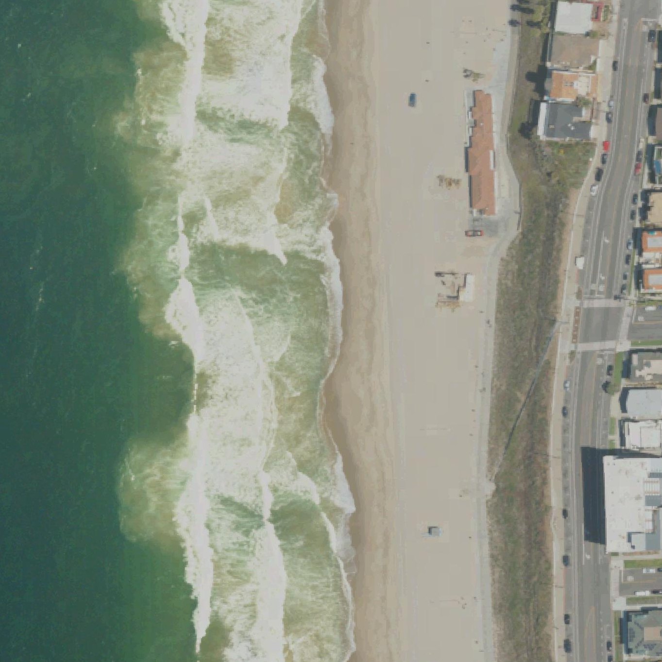 Aerial map of Redondo Beach State Park