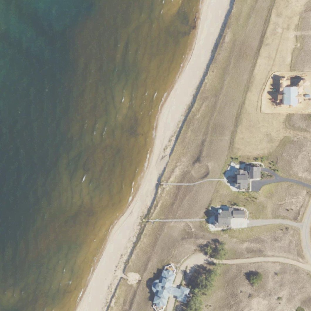 Aerial map of Ridgewood Beach
