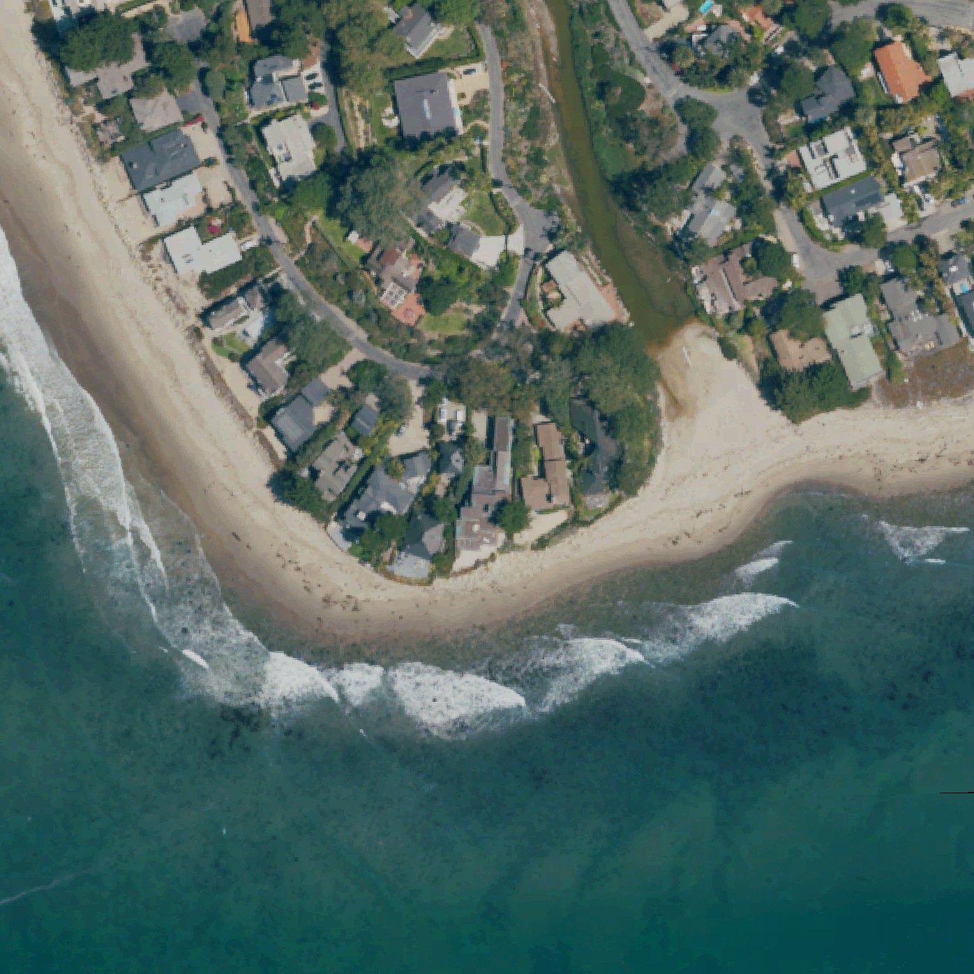 Aerial map of Rincon Point