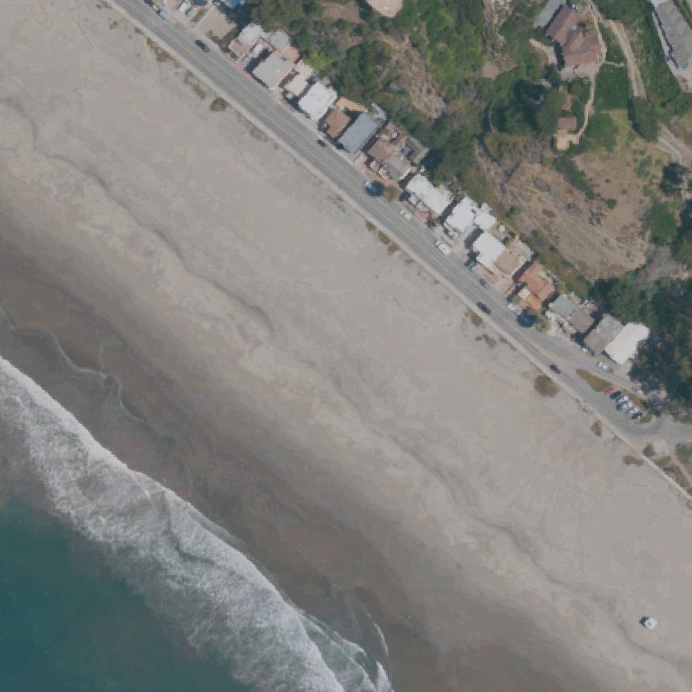 Aerial map of Rio Del Mar Beach
