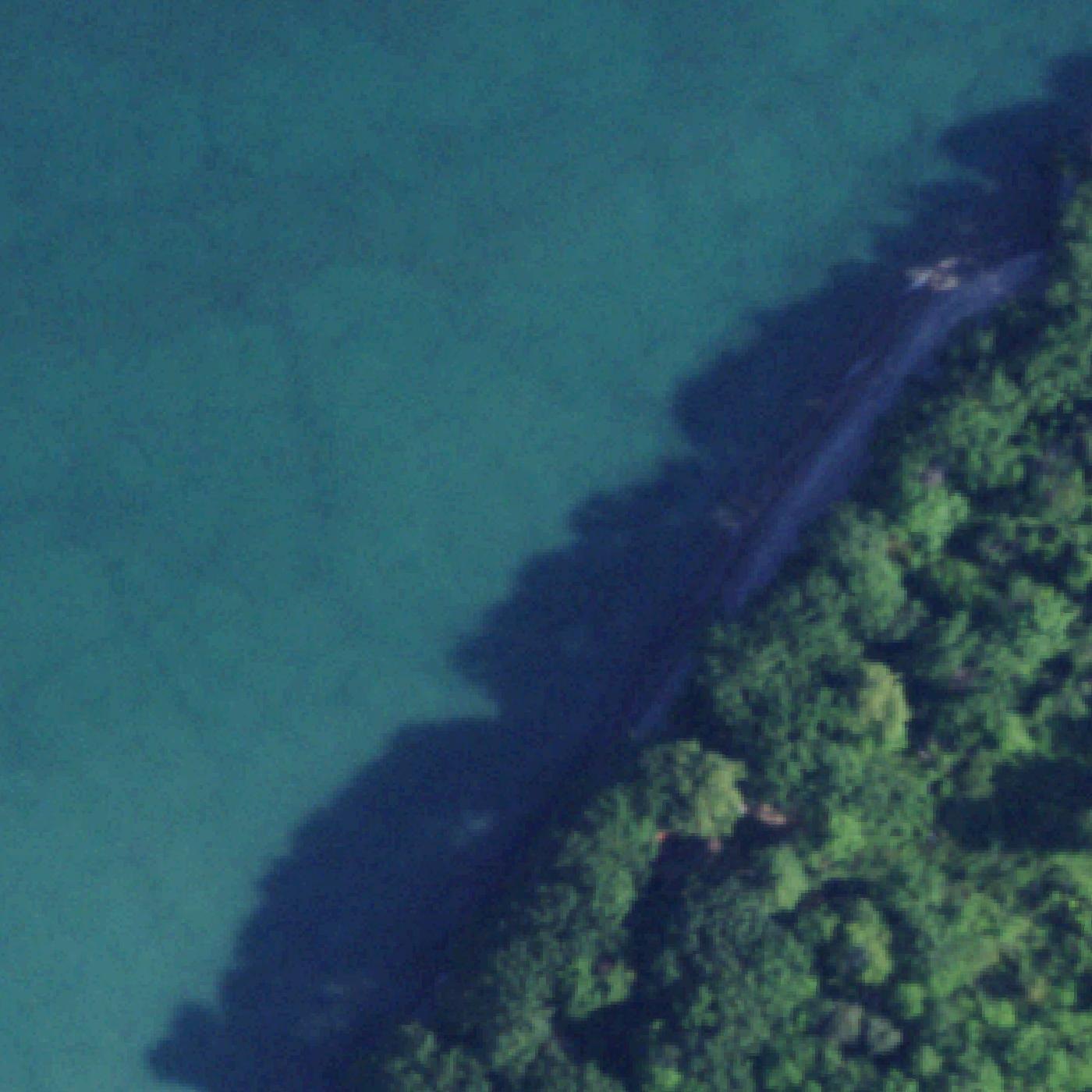 Aerial map of Ripley Beach