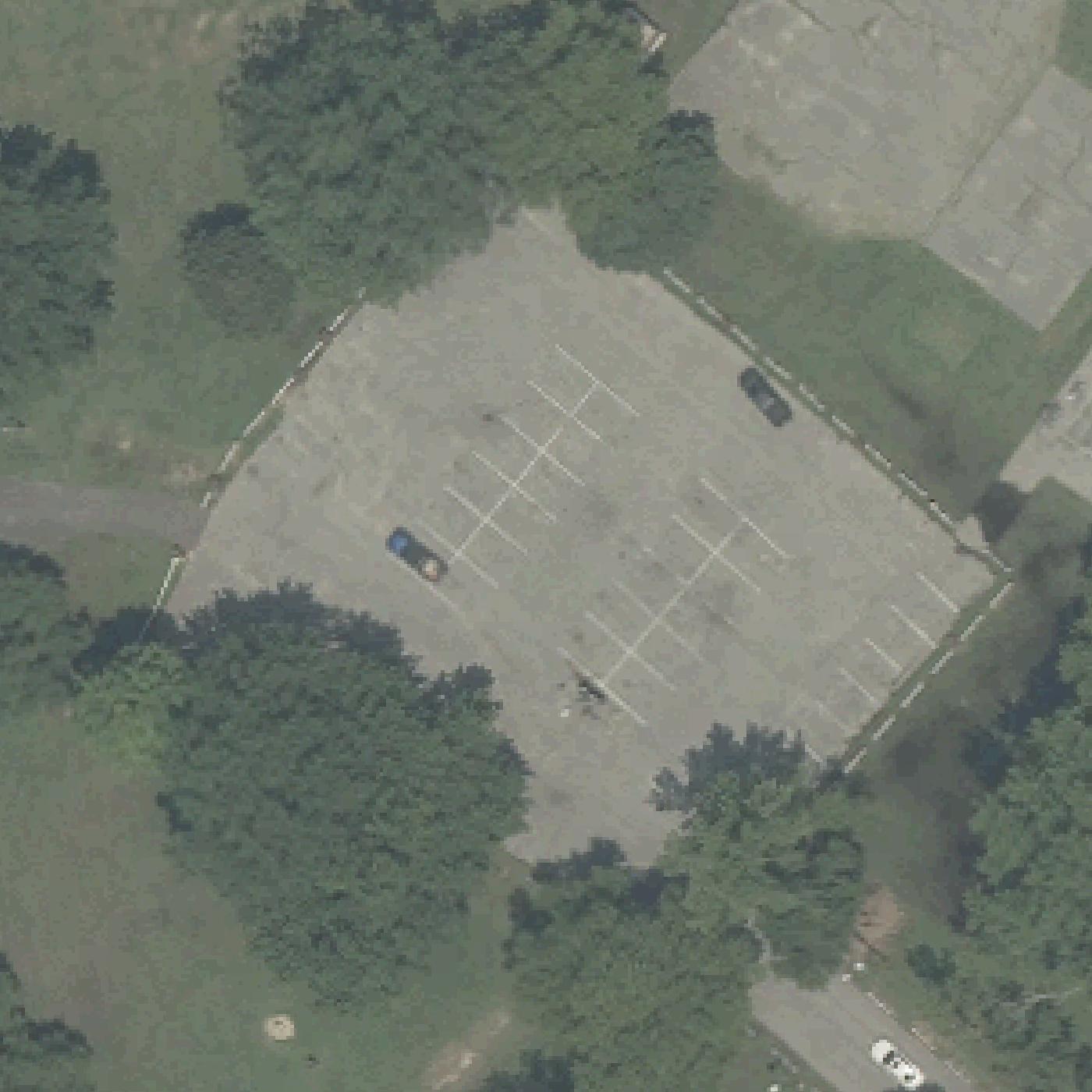 Aerial map of Riverview Beach Park