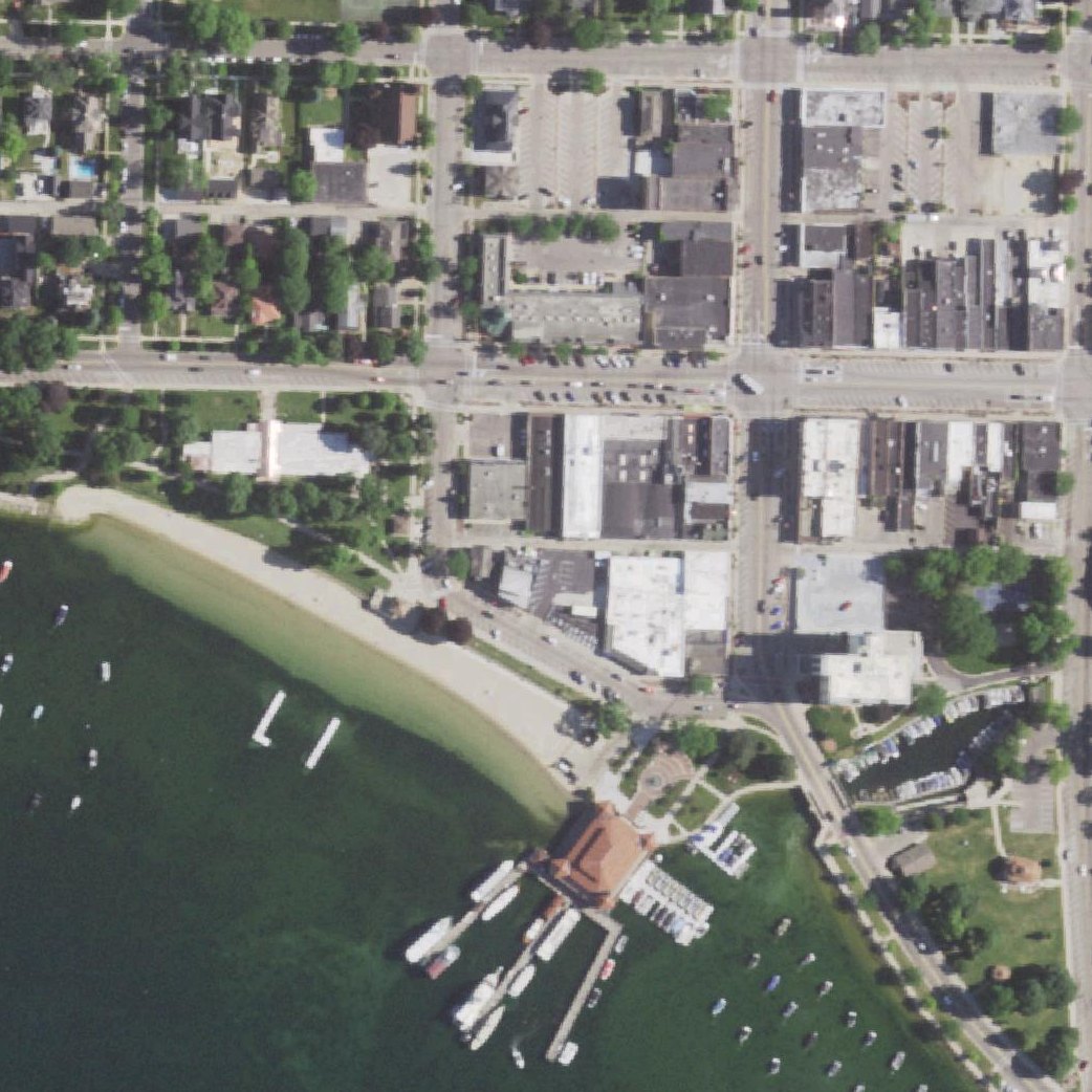 Aerial map of Riviera Beach