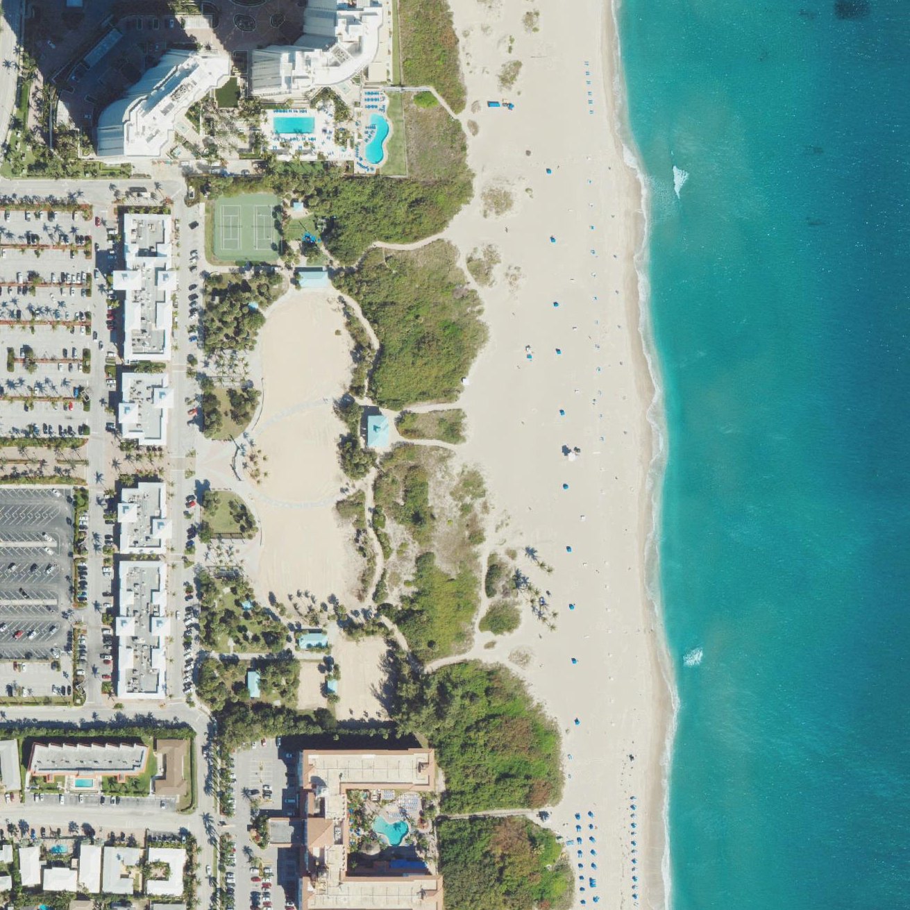 Aerial map of Riviera Beach