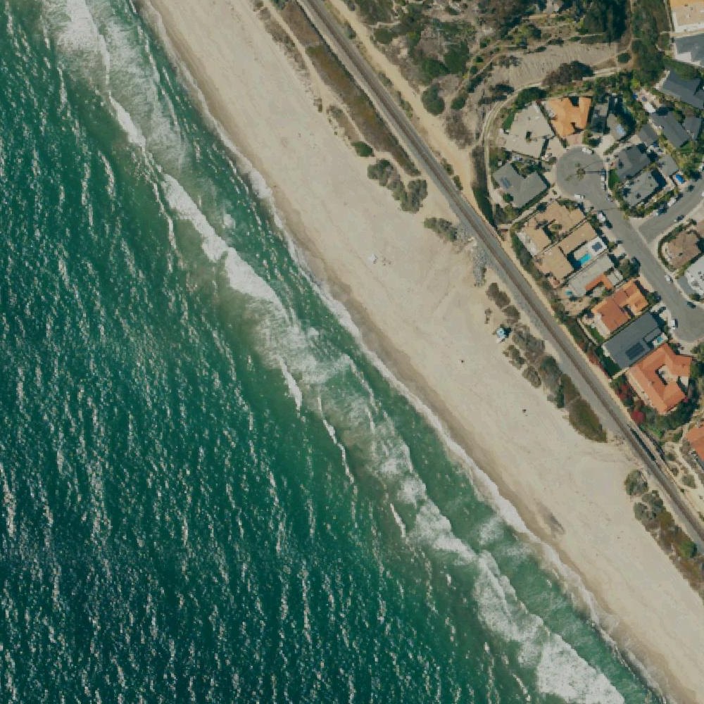 Aerial map of Riviera