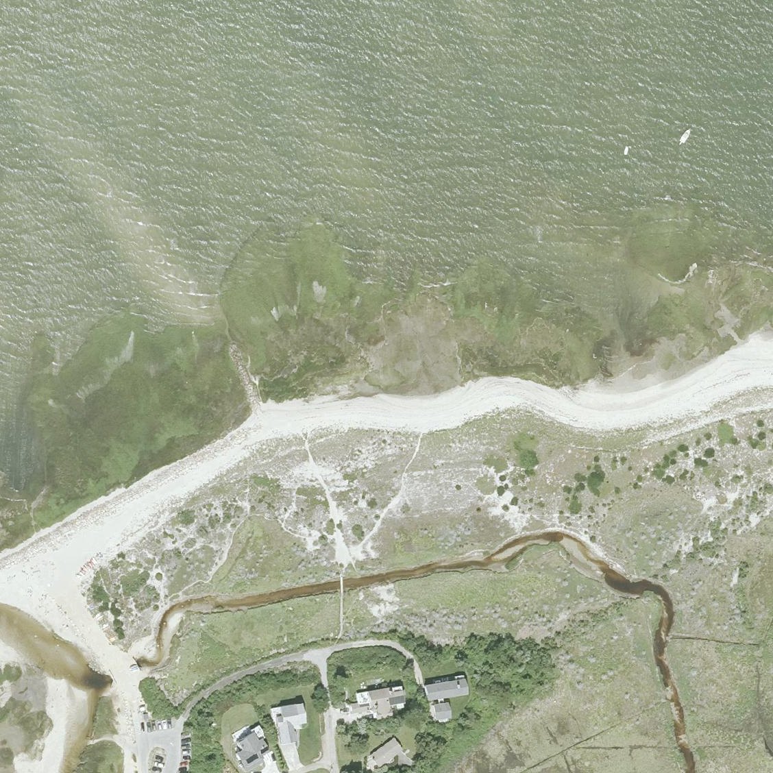 Aerial map of Robbins Hill Beach