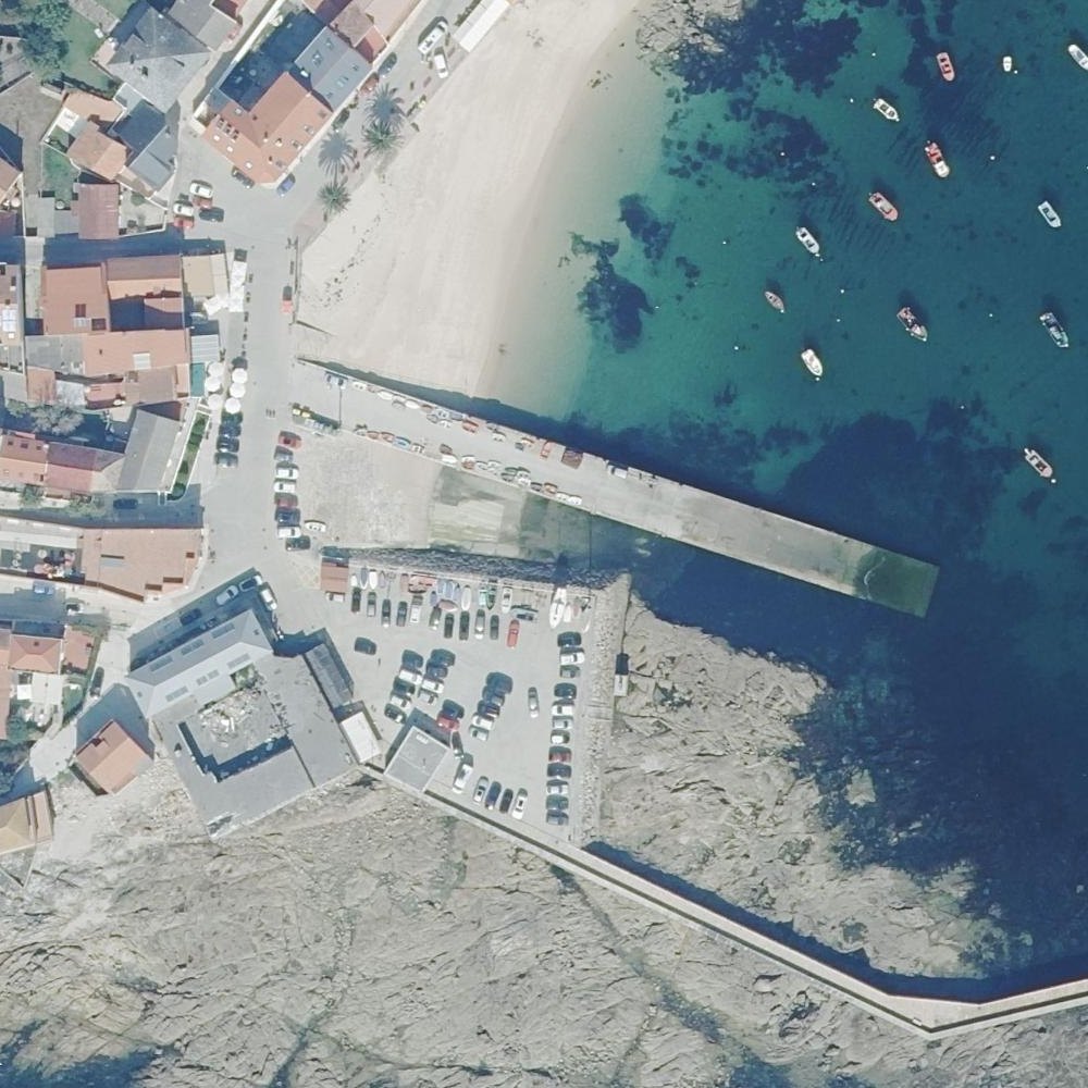 Aerial map of Robeira Beach