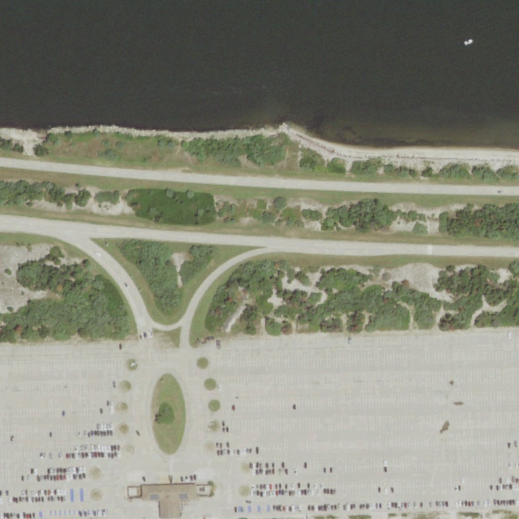 Aerial map of Robert Moses State Park Field 2