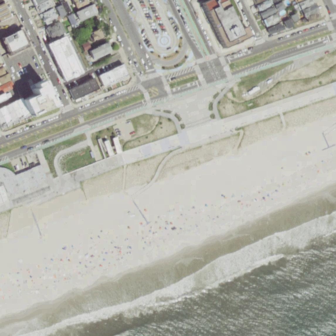 Aerial map of Rockaway Beach