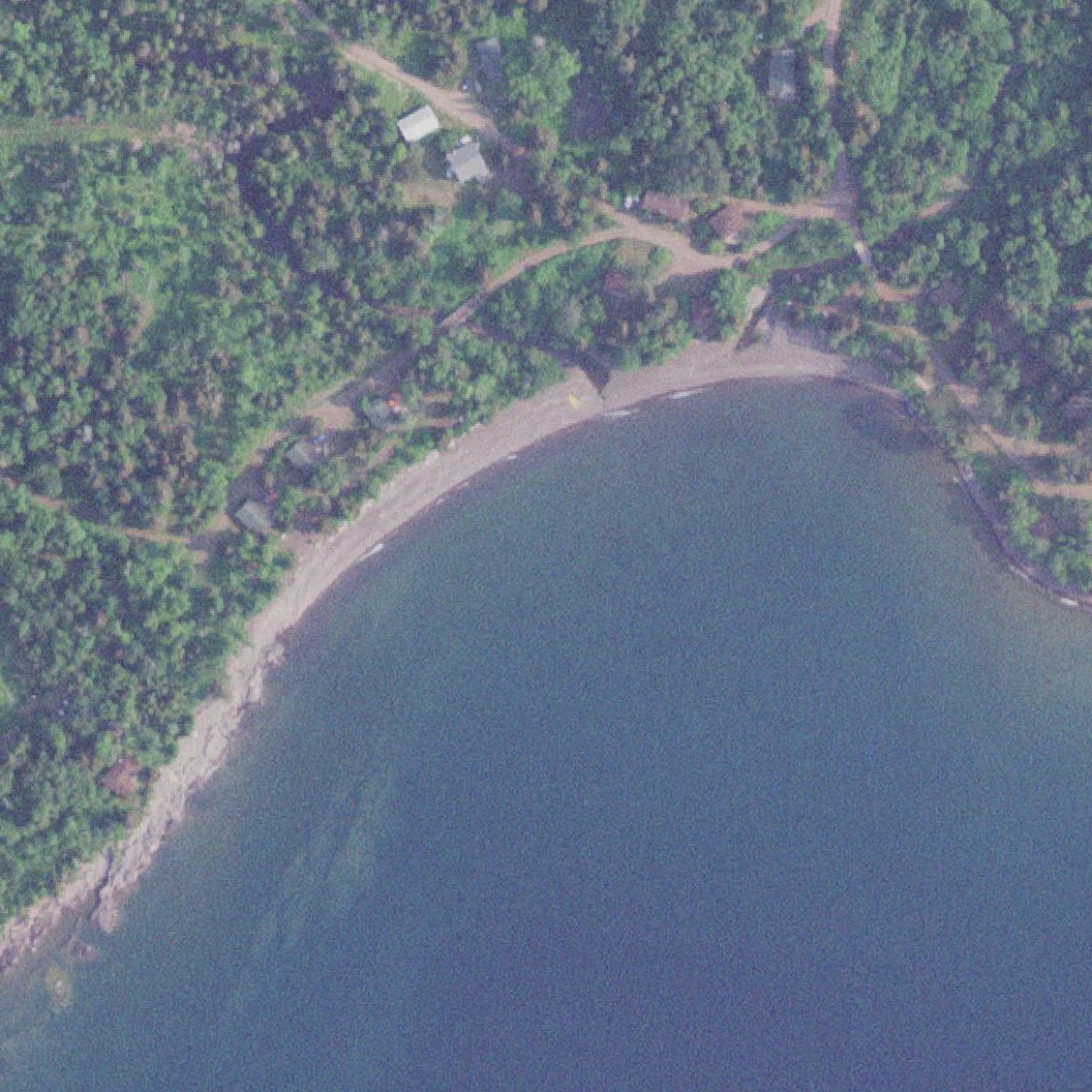 Aerial map of Rocky Beach