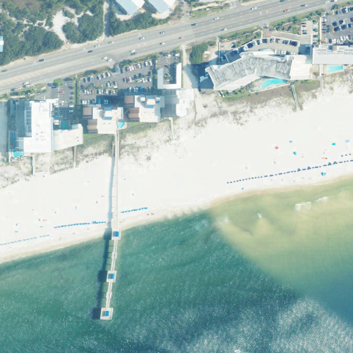 Aerial map of Romar Lakes