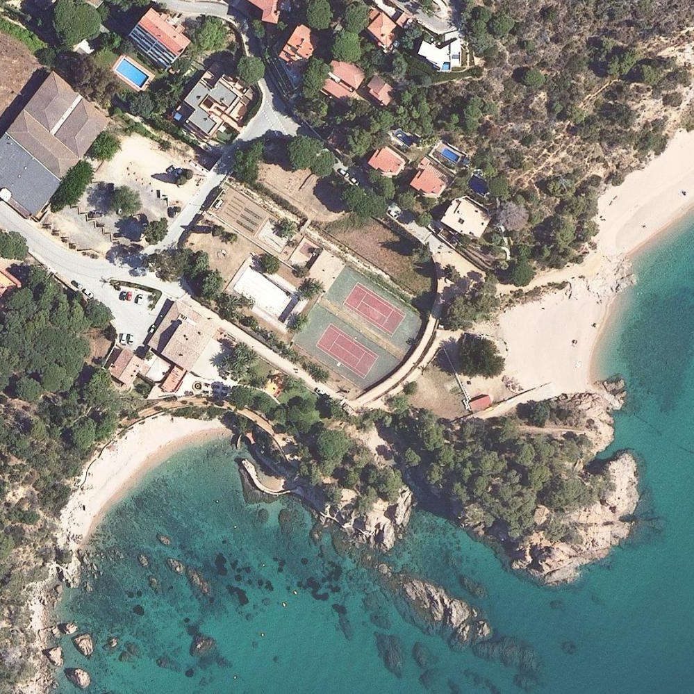 Aerial map of Rosamar Cala