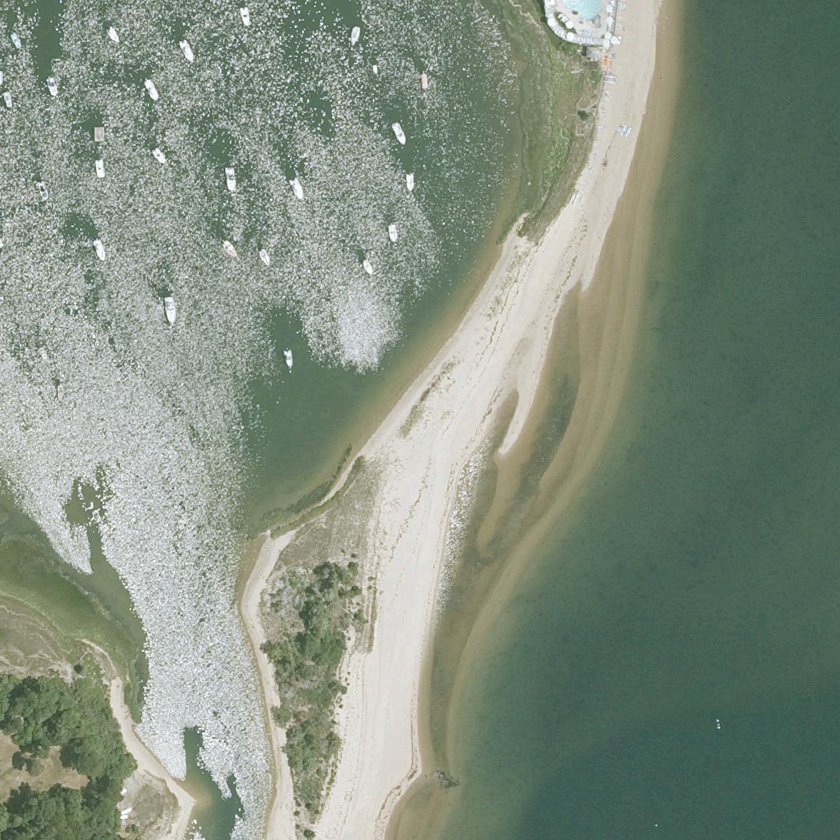 Aerial map of Round Cove