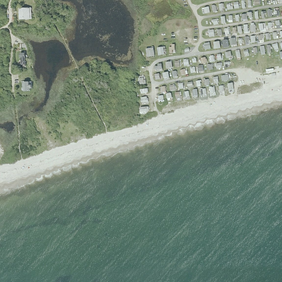 Aerial map of Roy Carpenter's Beach