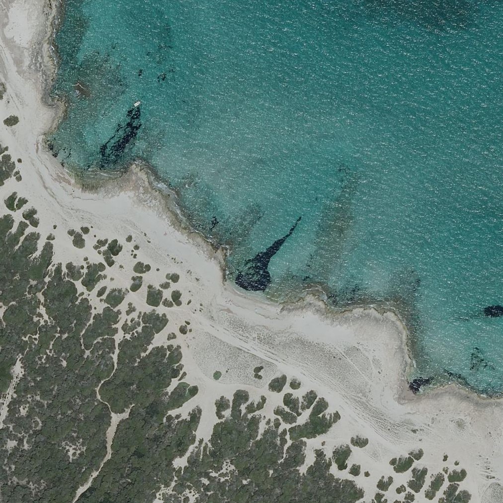 Aerial map of S'Arenal d'es Casat