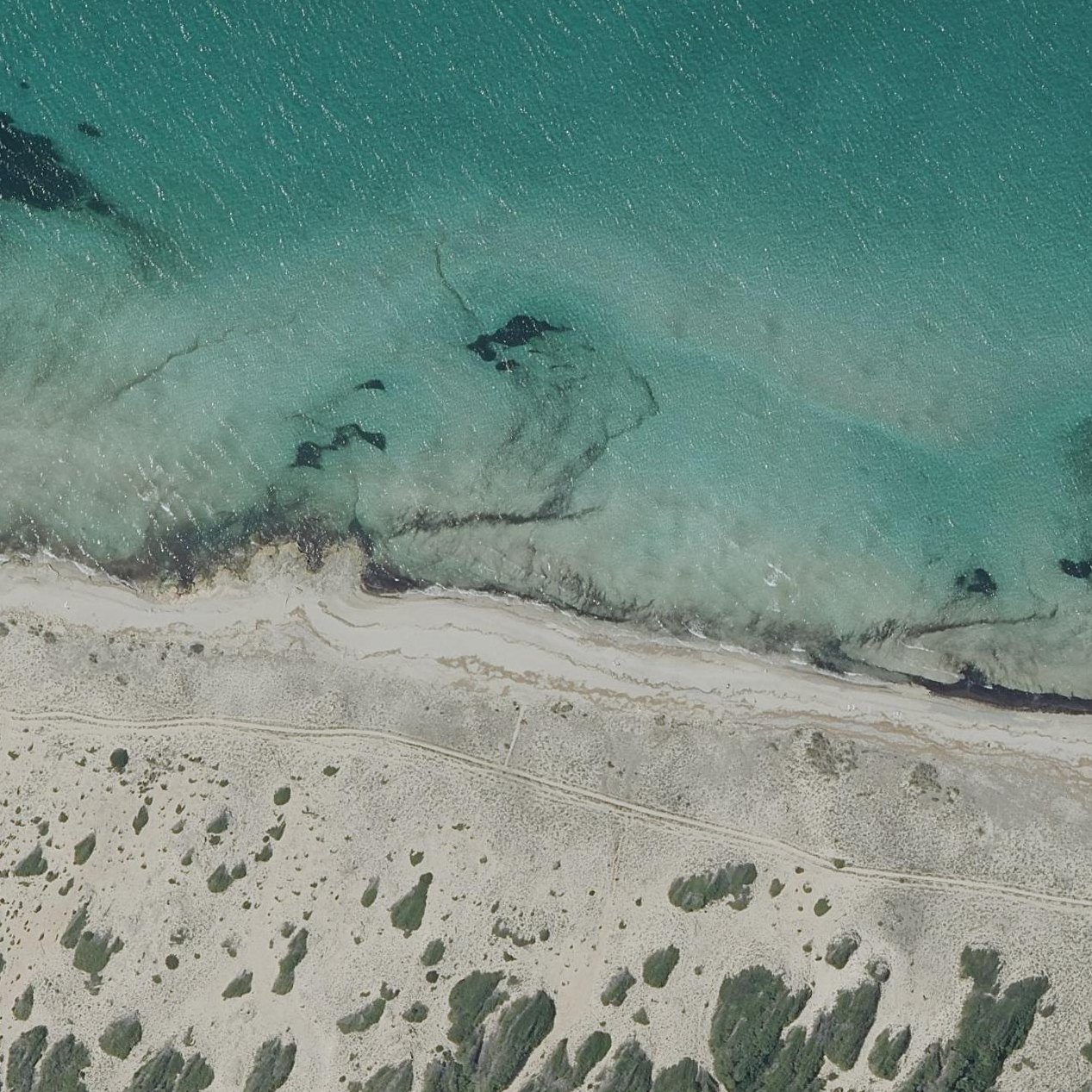 Aerial map of S'Arenal