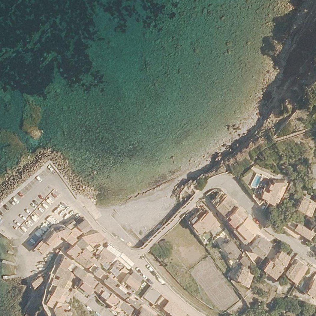 Aerial map of Sa Marina