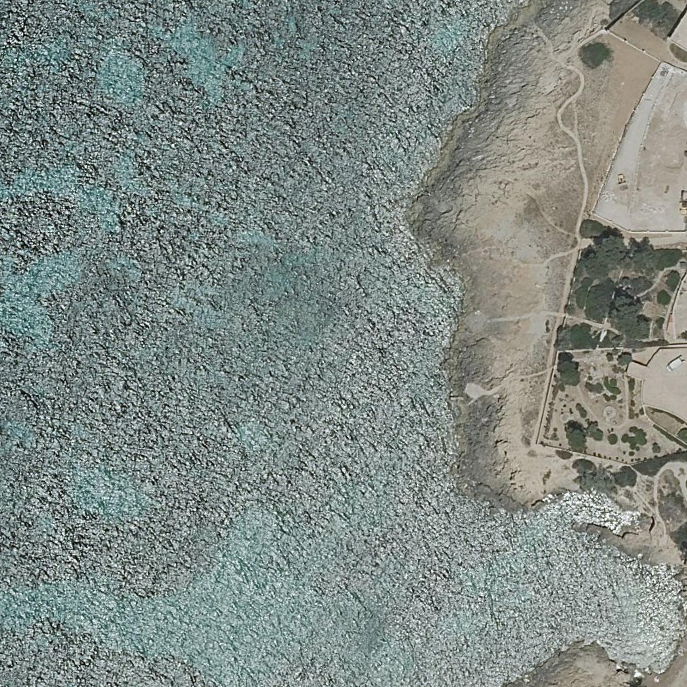 Aerial map of Sa Pesquera Plana