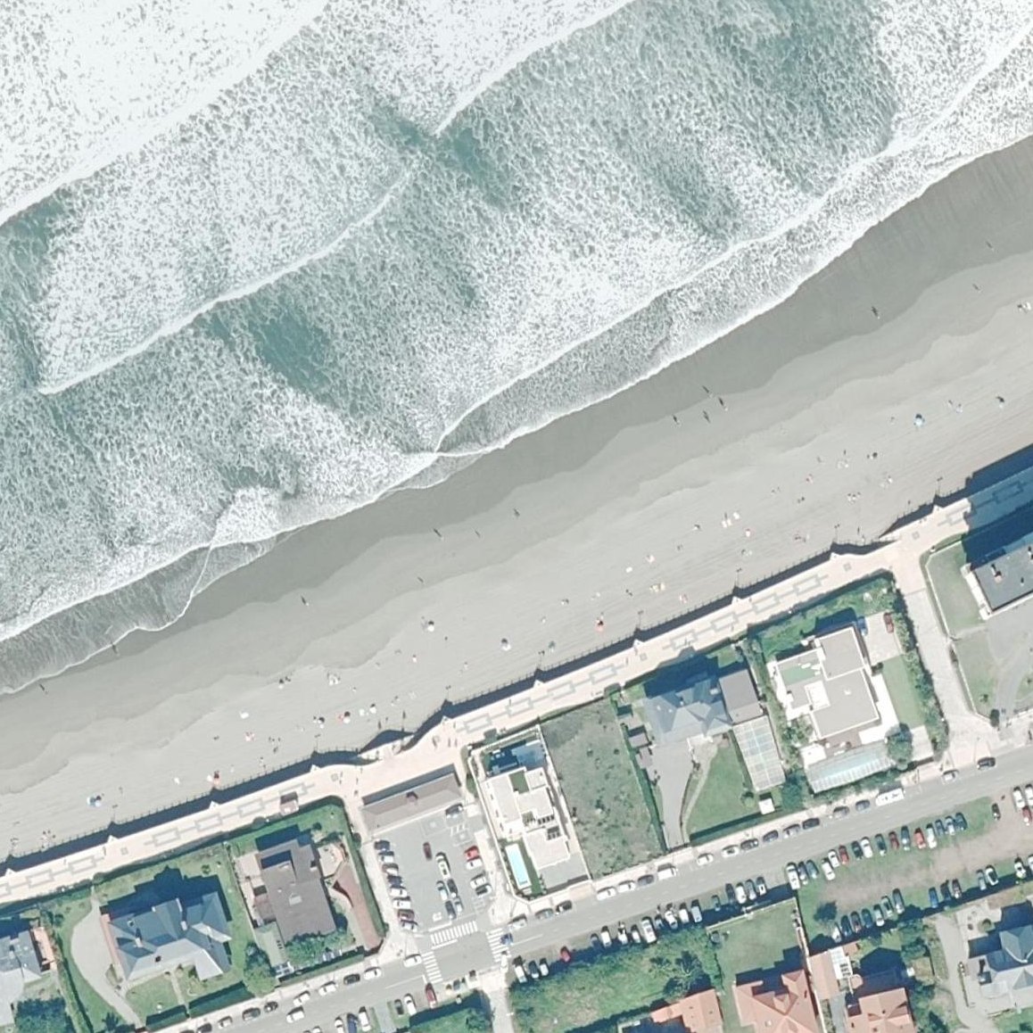Aerial map of Salinas Beach