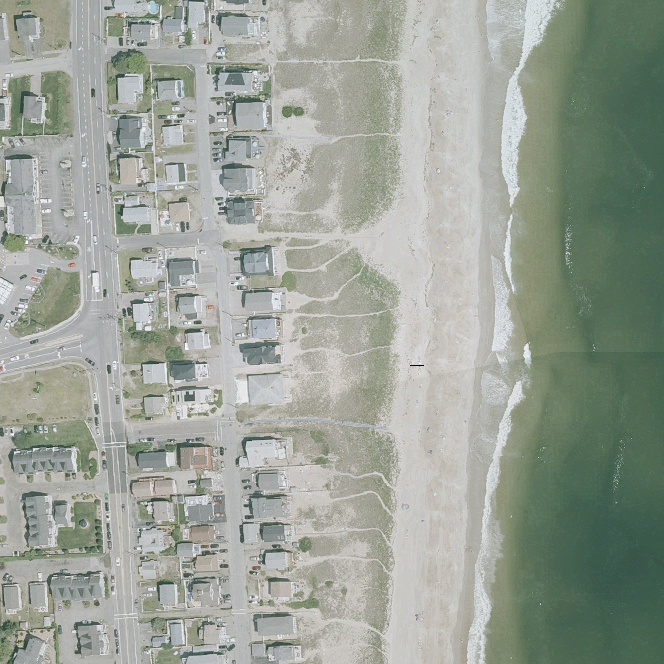 Aerial map of Salisbury Beach