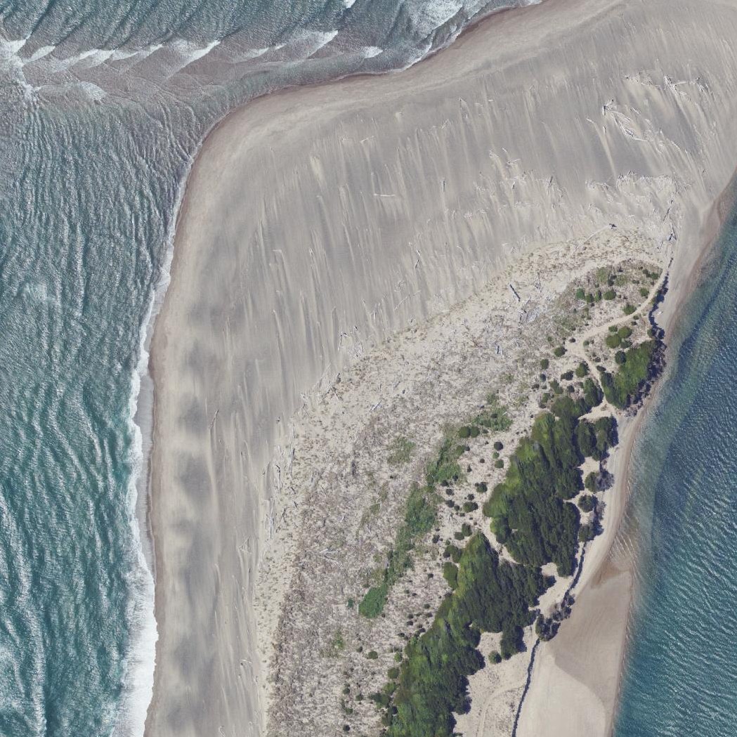 Aerial map of Salishan Beach
