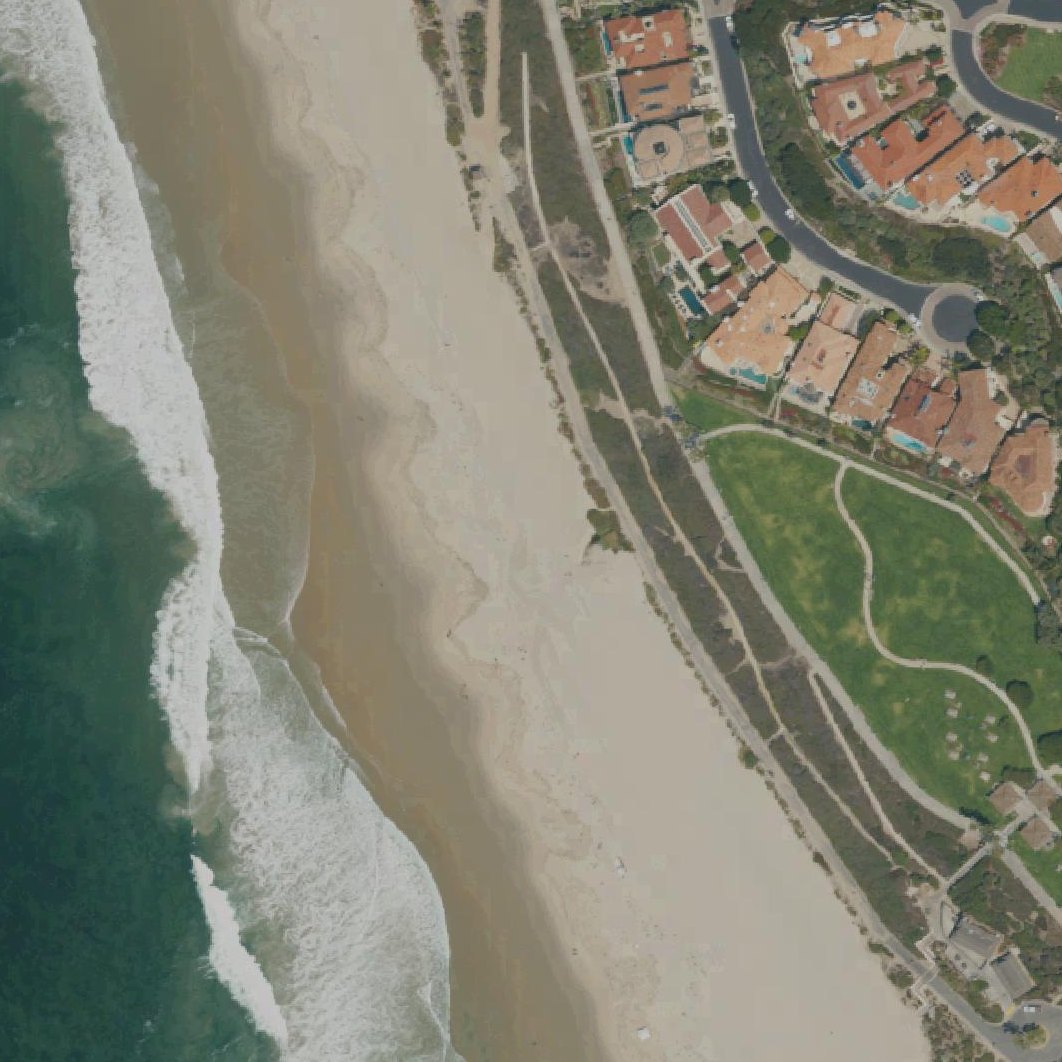 Aerial map of Salt Creek Beach