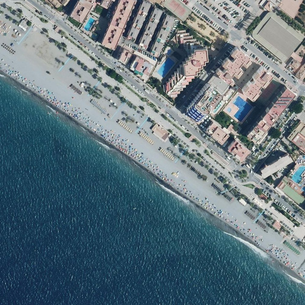 Aerial map of San Cristóbal/La China