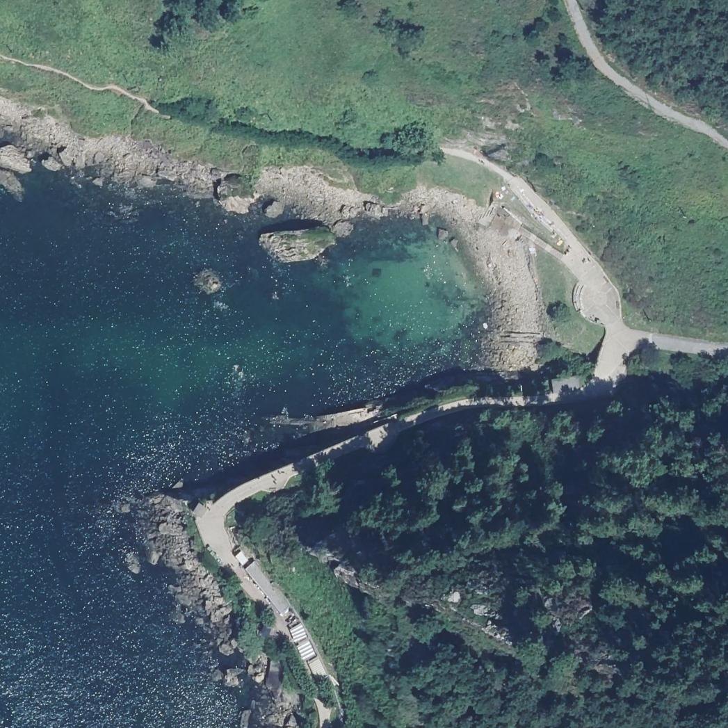 Aerial map of San Juan