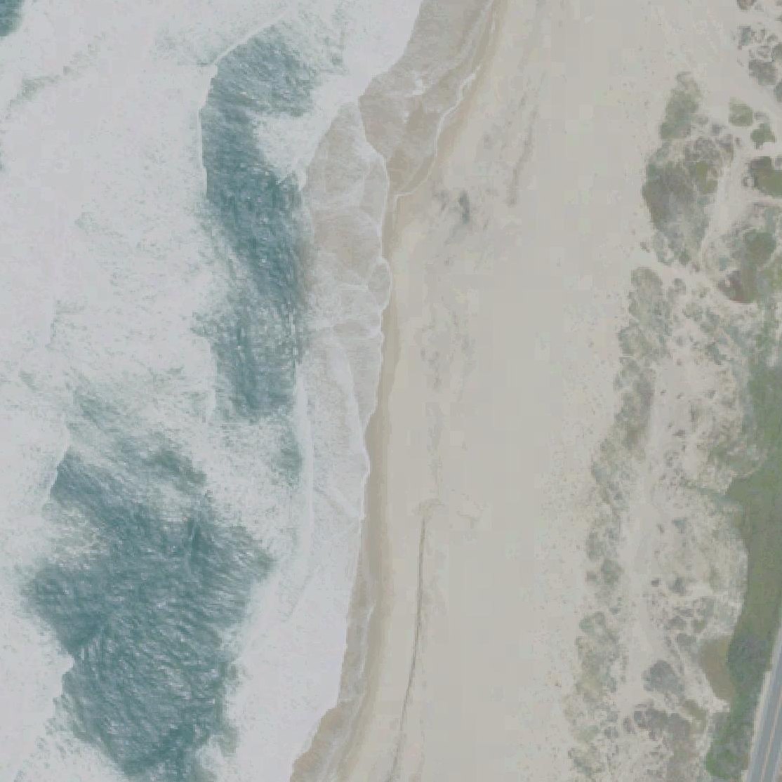 Aerial map of Sand Beach