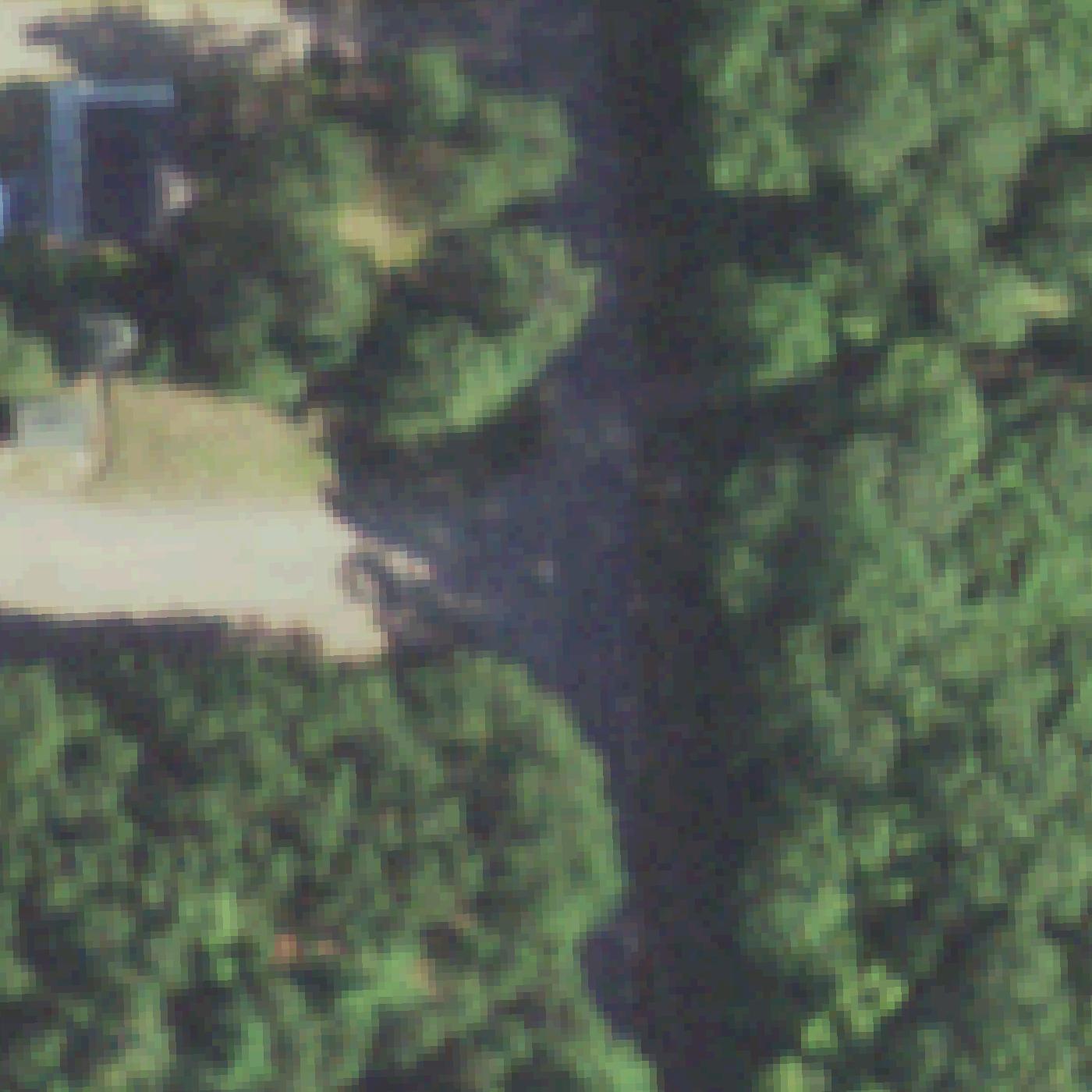 Aerial map of Sand Lake Beach