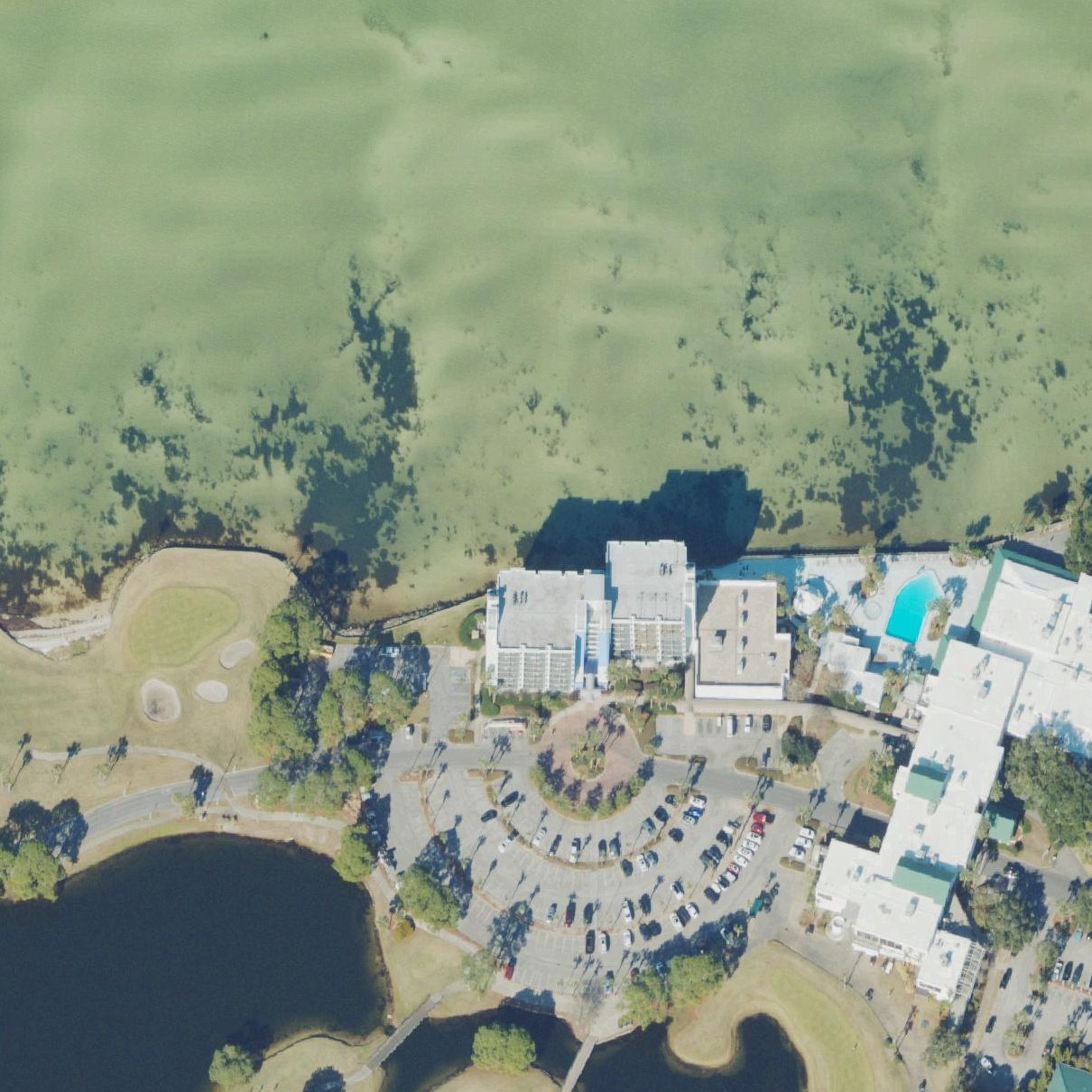Aerial map of Sandestine at Bayside