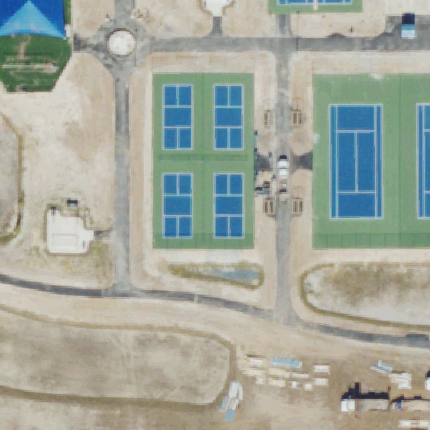 Aerial map of Sands Park