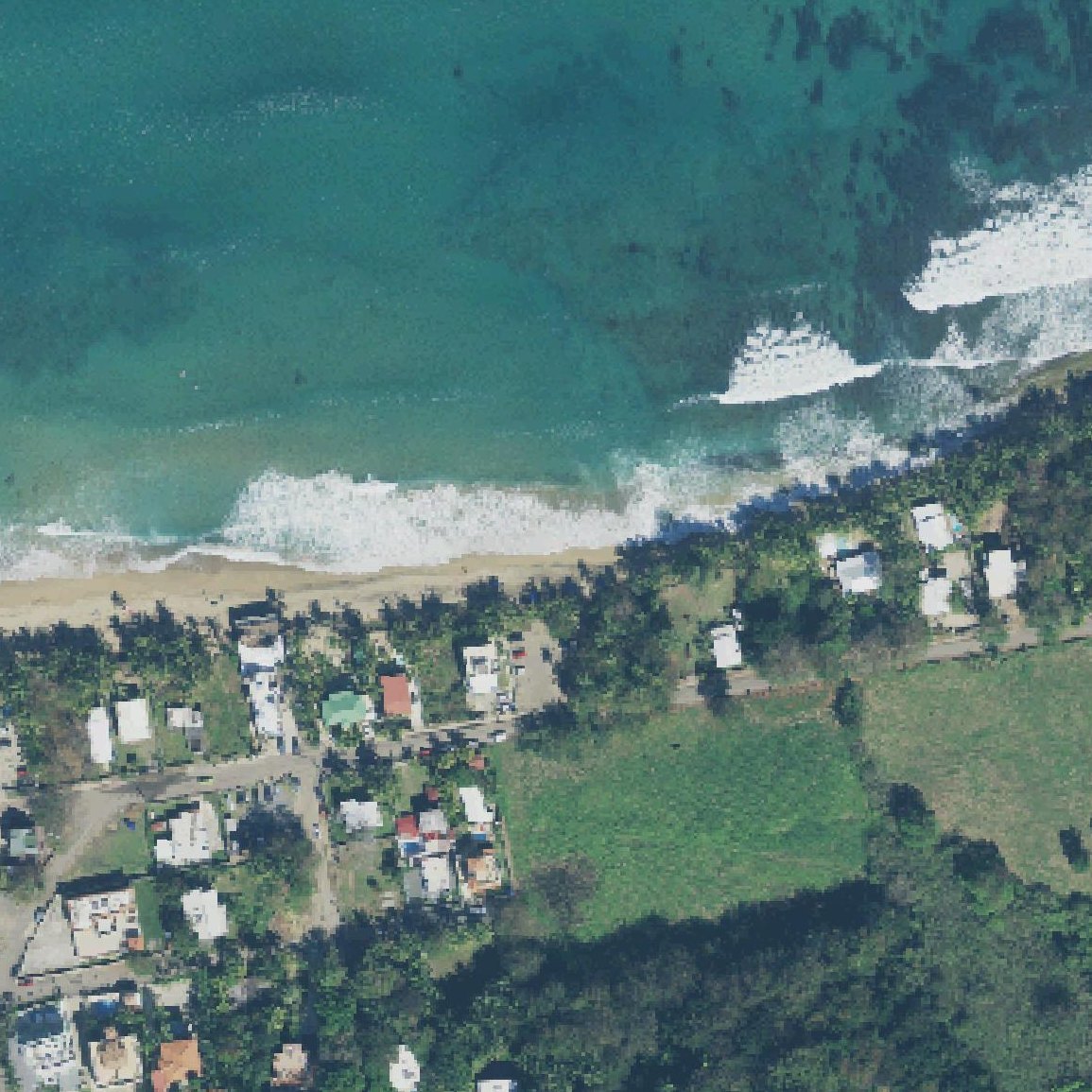 Aerial map of Sandy Beach East