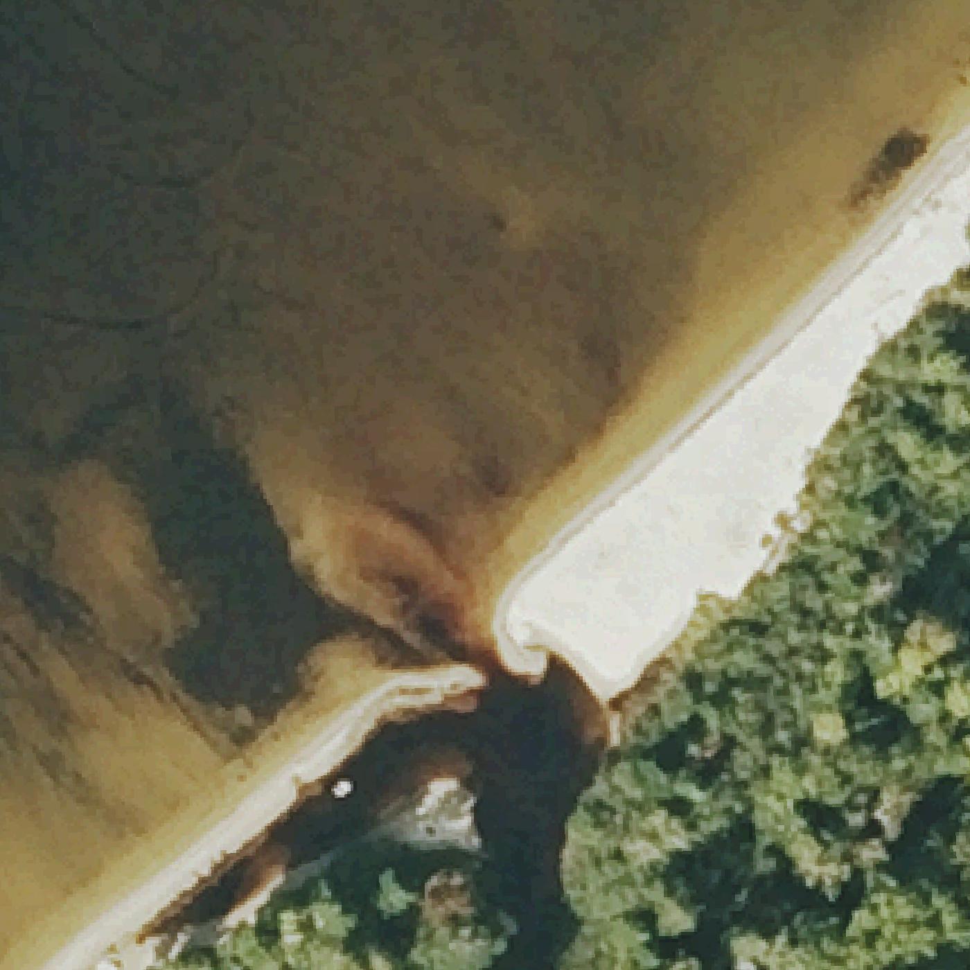 Aerial map of Sandy Beach