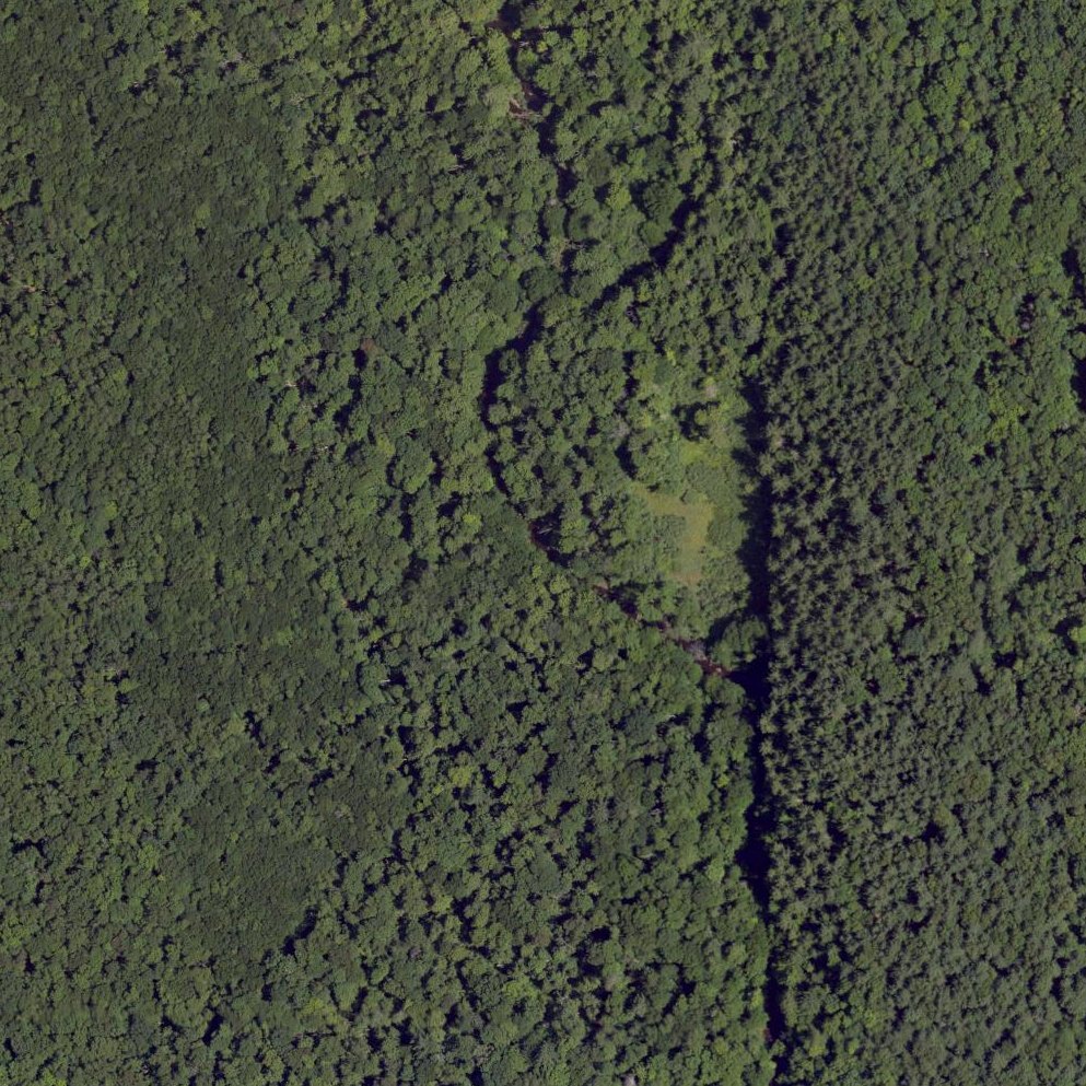 Aerial map of Sandy Beach Park